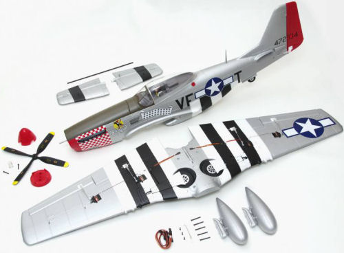 Arrows Hobby  P-51 Mustang PNP with Retracts  Kit