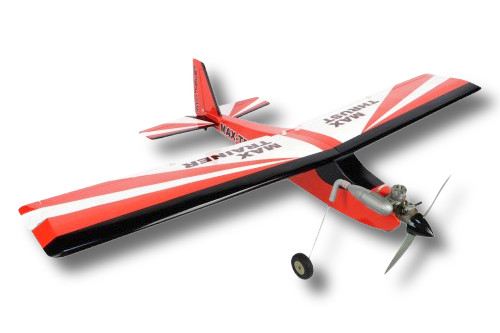 Max Thrust Trainer Pro Built - Balsa 58.3 Inch MAXB-TRNR-R