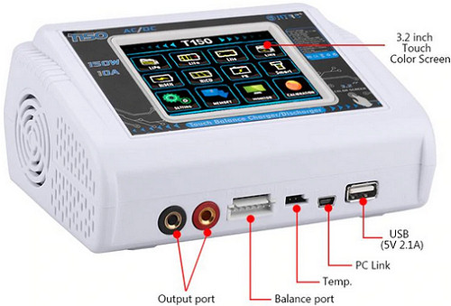 HTRC T150 Dual Input Charger