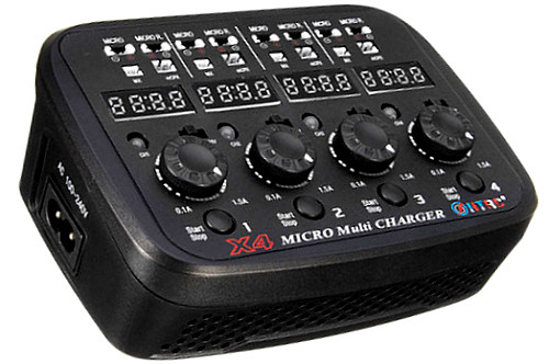 HTRC X4 1S  Dual Input Charger