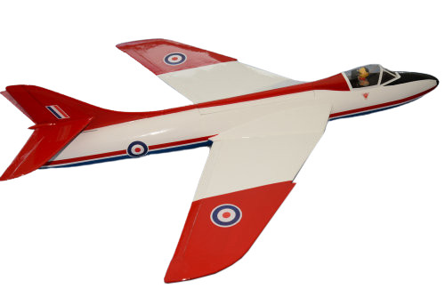 Electric setup for 25 Inch Hawker Hunter Tony Nijhuis Designs