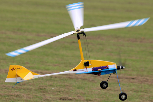 Electric setup for Gyroo Gyrocopter by Richard Harris