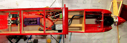 Electric setup for Manx Queen