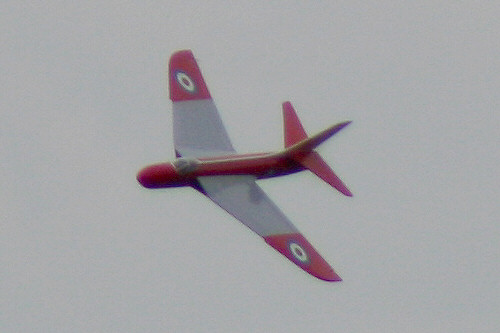 Brushless Electric Setup for the Nigel Hawes Hawker Hunter