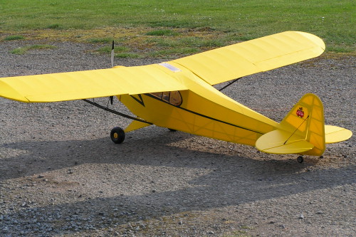 Brushless Electric Setup for the Quarter Scale Balsa USA Piper J3 Cub