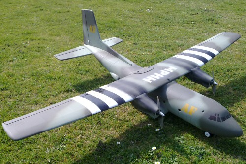 Brushless Electric Setup for the CMP C-160 Transall