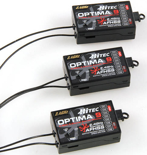 HiTEC Optima 9 Triple Pack