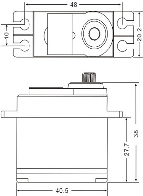 4-Max Servo 4M-556DMG-173